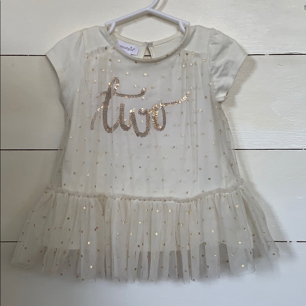 “TWO” birthday top